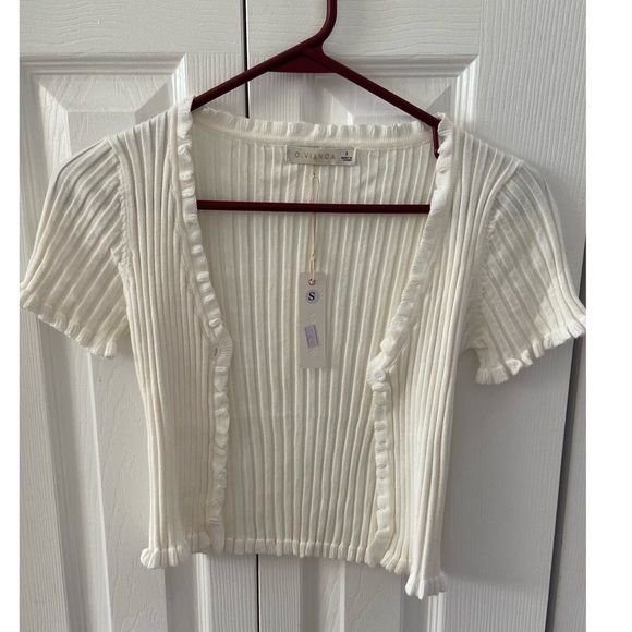 NWT New Yorker White Cardigan - Picture 6 of 7